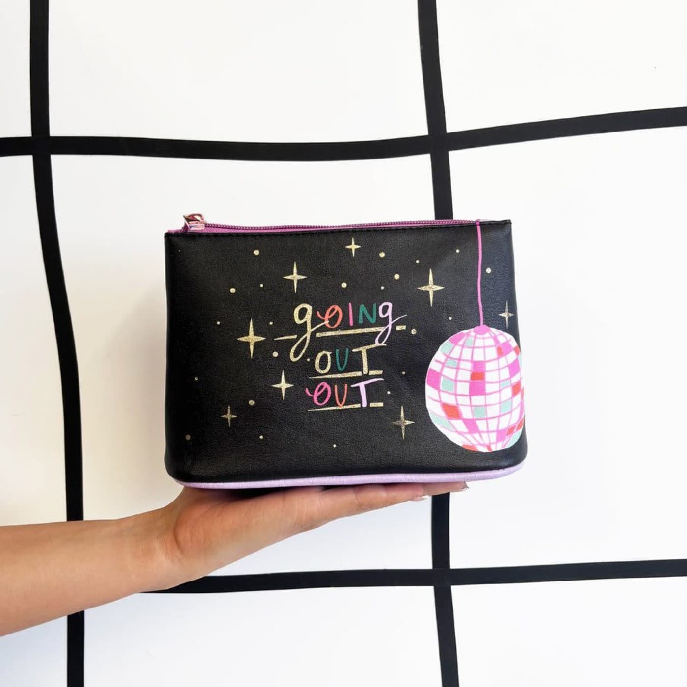 Small Talk 'Going Out-Out' Makeup Bag — Bags & purses from Toolittle