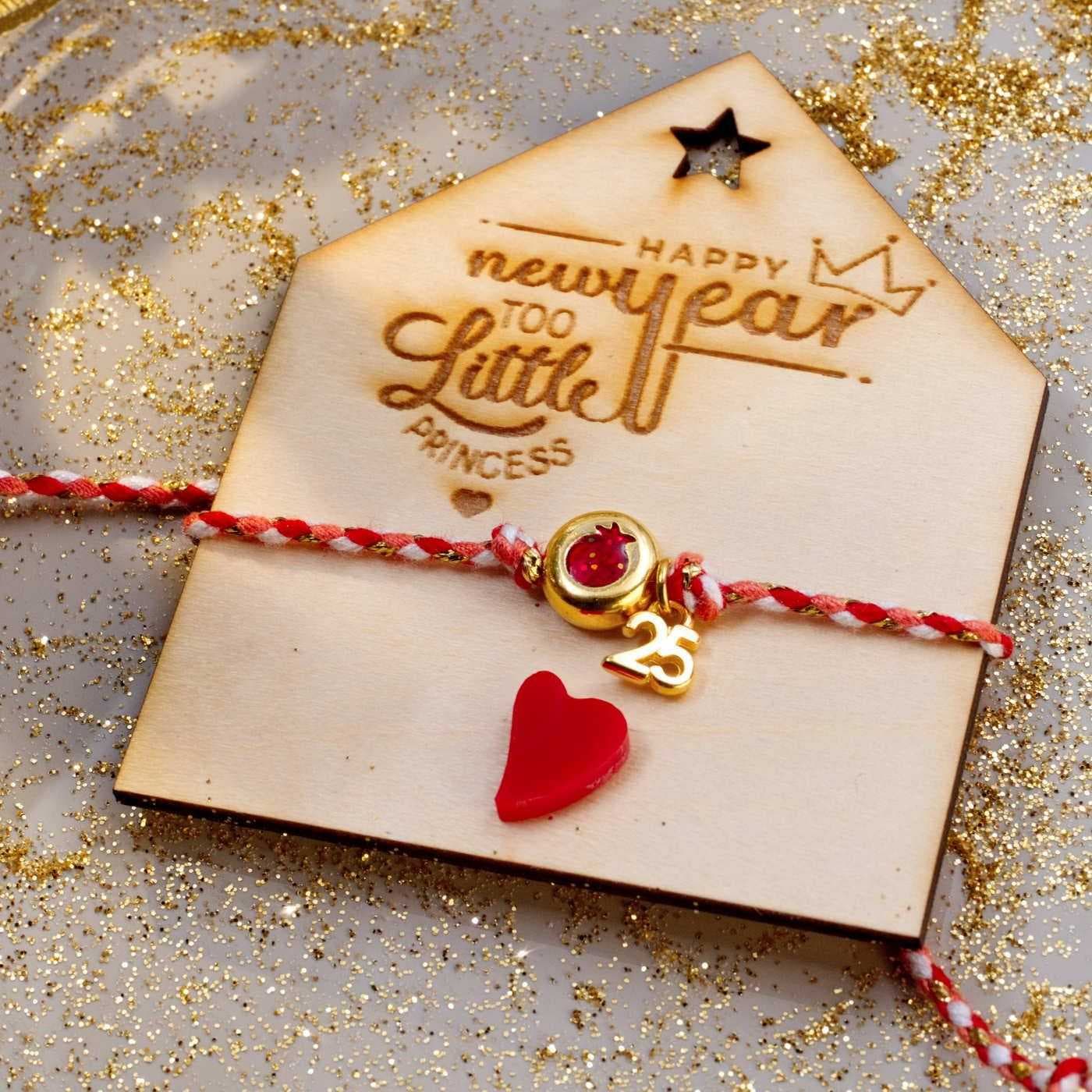 Pomegranate Kid's Lucky Bracelet — Pendants & charms from Toolittle