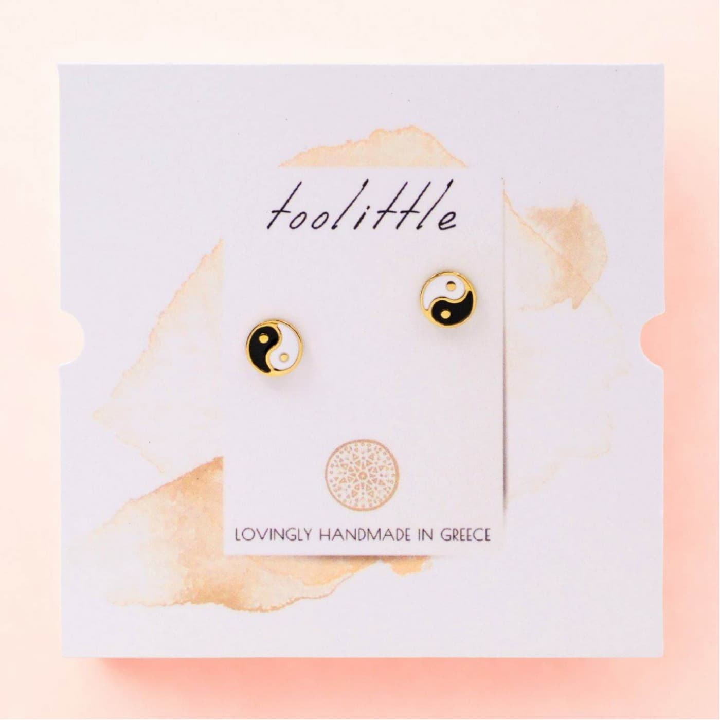 Yin & Yang Inox Earrings — Earrings from Toolittle