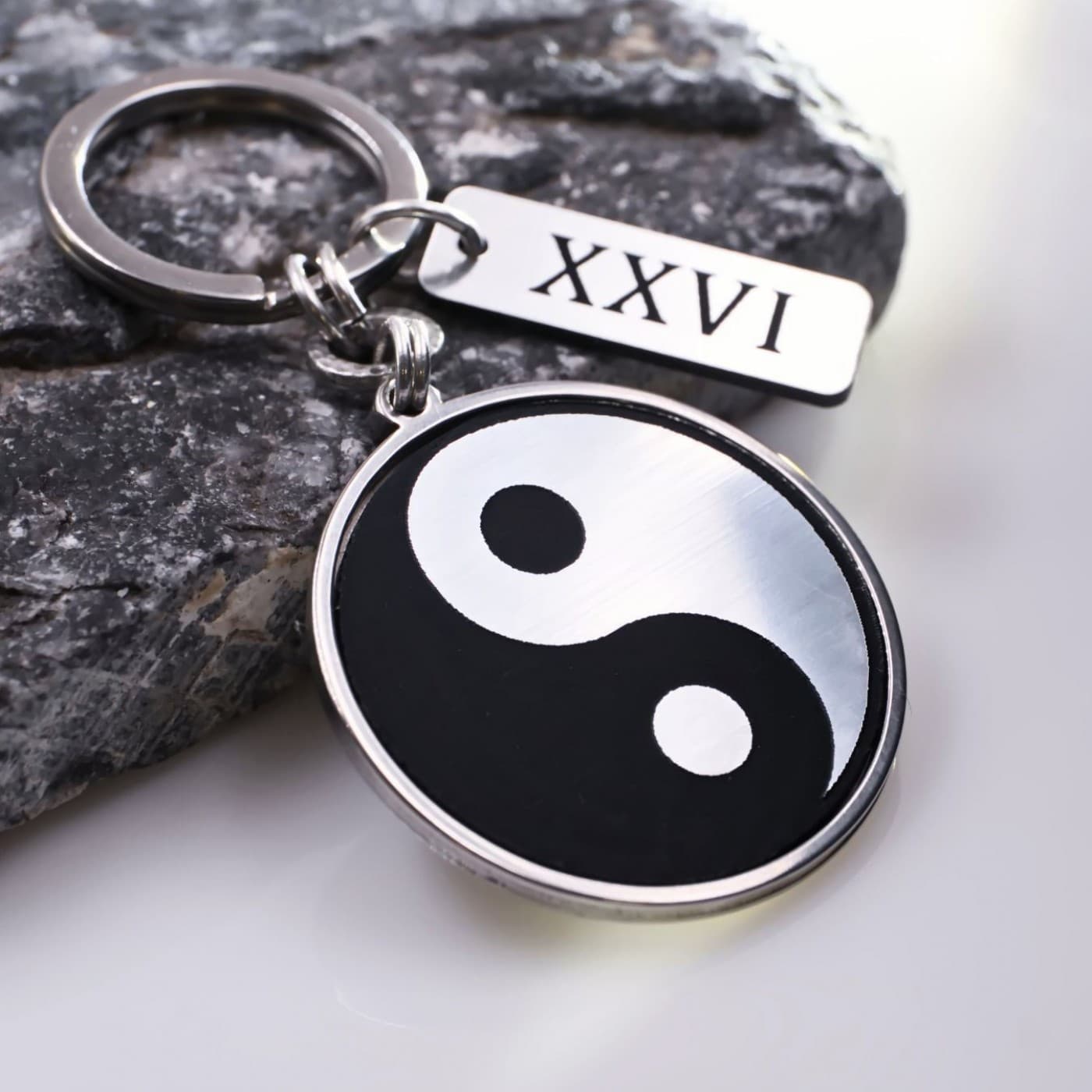 Yin-Yang Men’s Lucky Keychain XXVI — Pendants & charms from Toolittle