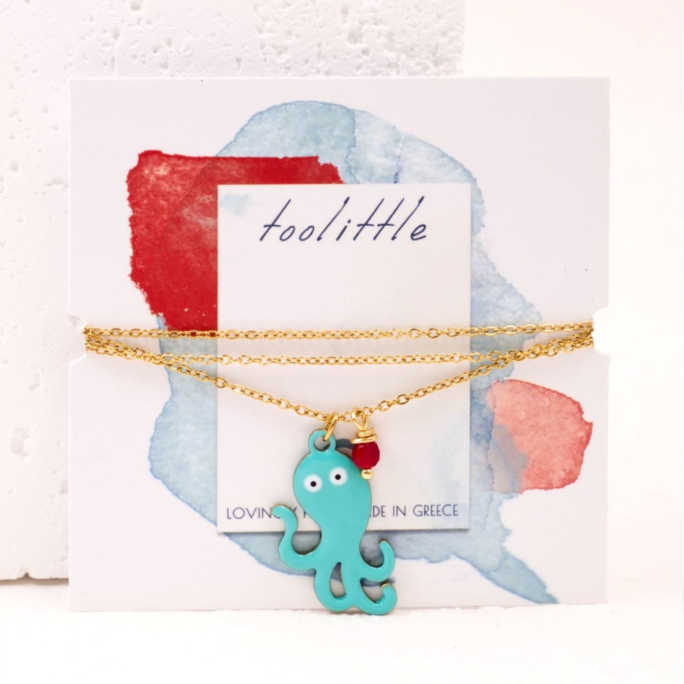 Octopus Inox Kids Necklace — Necklaces from Toolittle