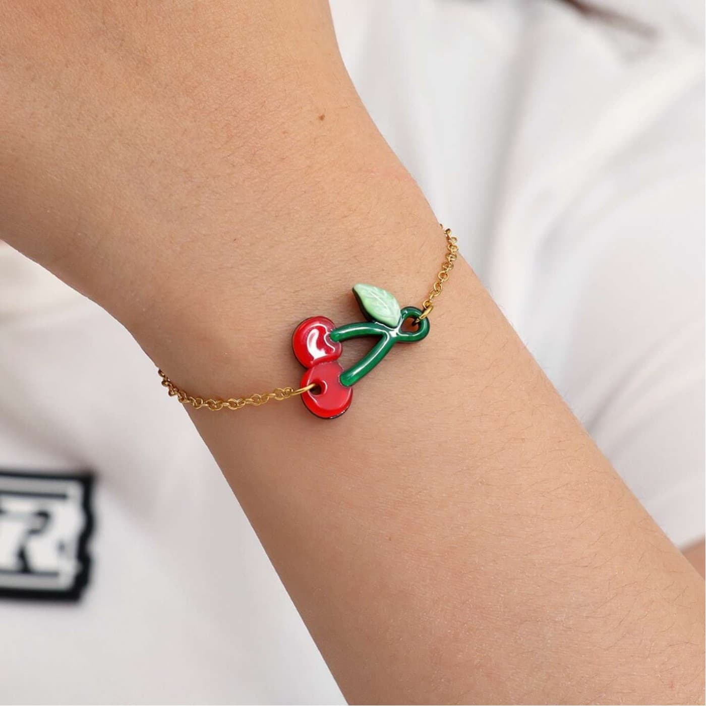Cherry Inox Chain Bracelet — Bracelets from Toolittle