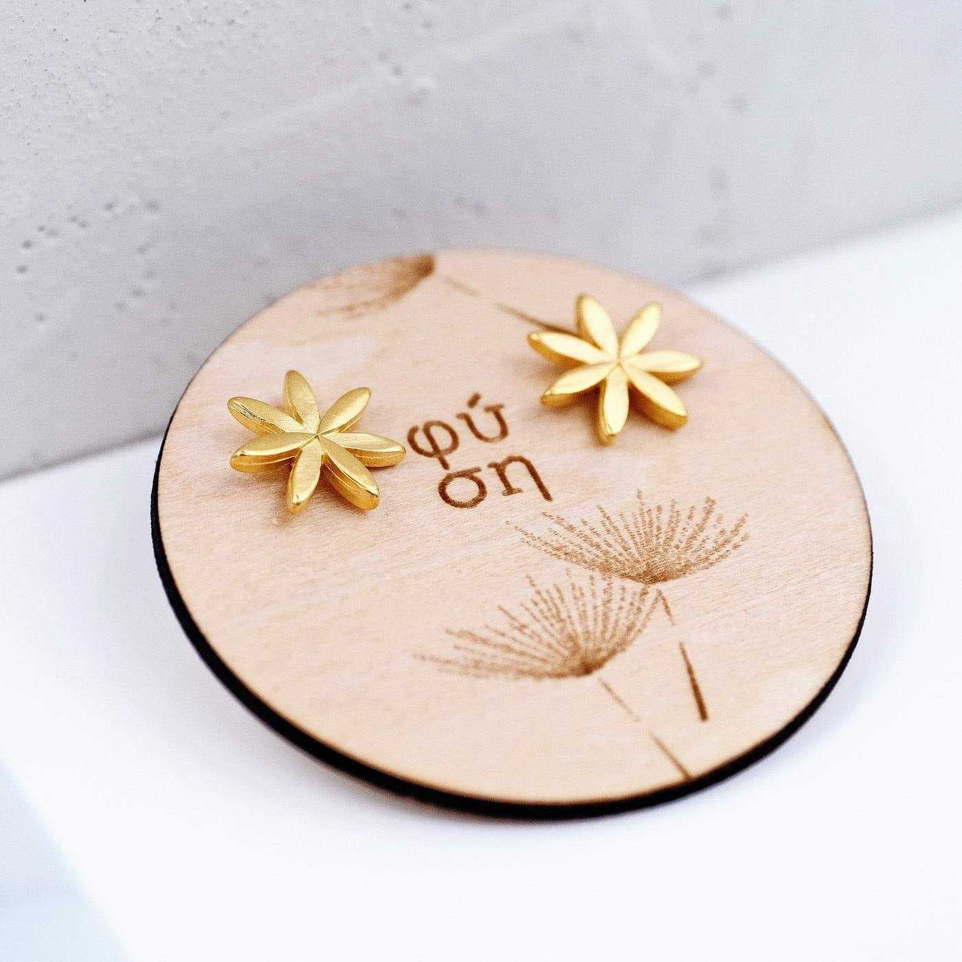 "It's all Greek to me" Nature Earrings — Earrings from Toolittle