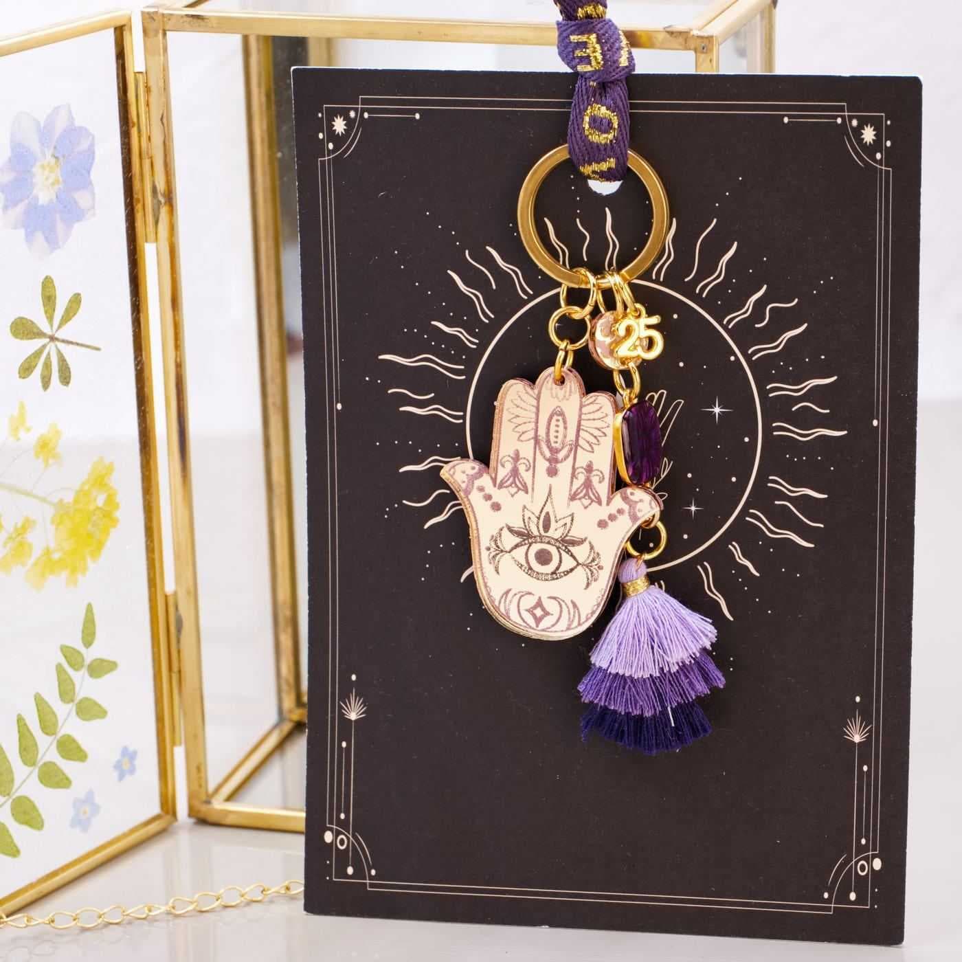 Hamsa 2026 Lucky Keychain — Pendants & charms from Toolittle