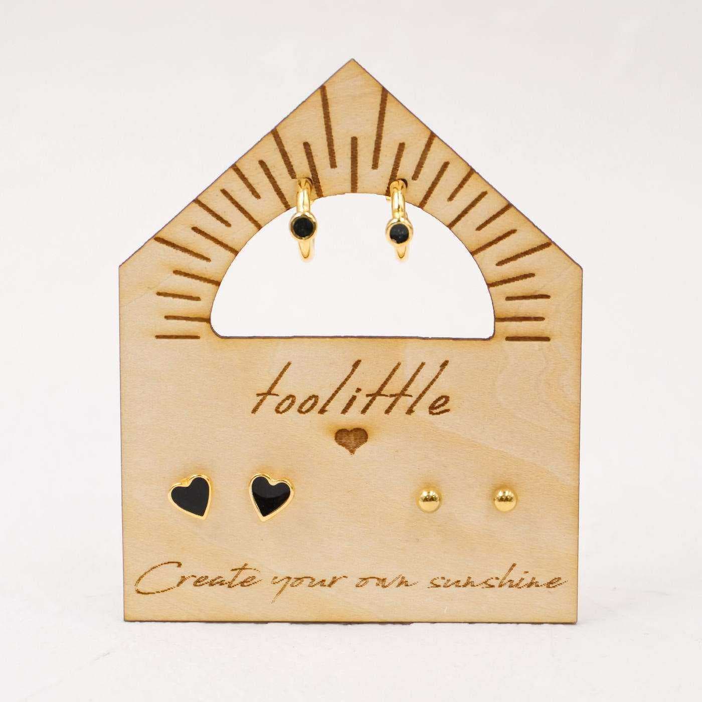 Set 3 Pairs of Earrings — Earrings from Toolittle