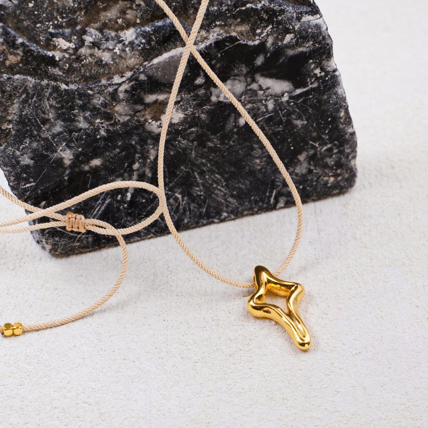 Organic Pendant Cross Necklace — Necklaces from Toolittle