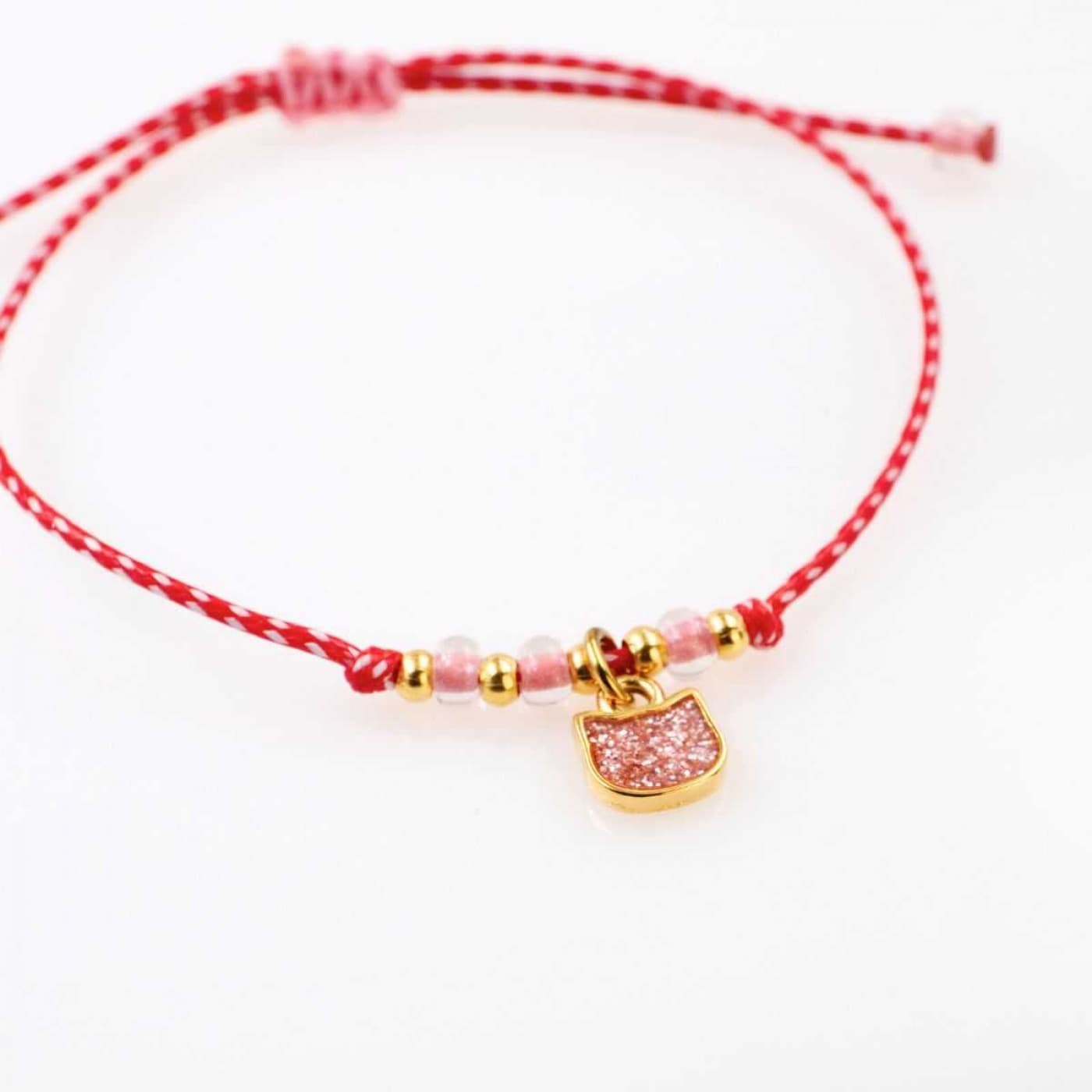 Glittered Cat Women’s Martaki Bracelet | Handmade — Bracelets from Toolittle