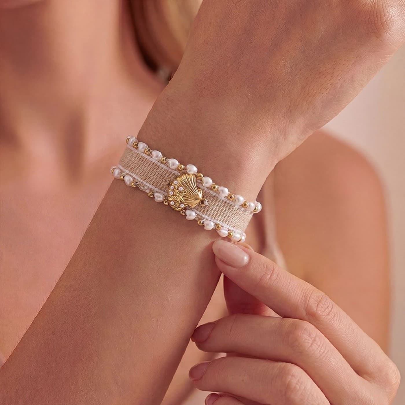 Shell Fabric Bracelet | Color Selection — Bracelets from Toolittle