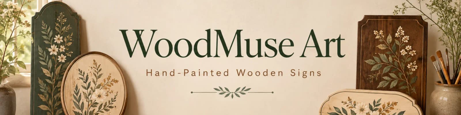WoodMuse Art banner
