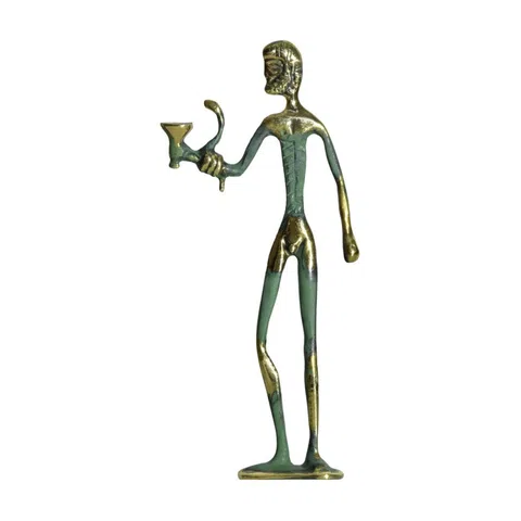 Asclepius Statue B by Bronze Pavlakis