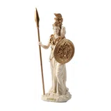 Athena, Goddess of Wisdom – White Statue – 16.5 cm