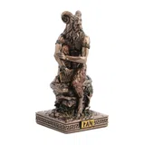 Pan — God of the Wild — Bronze Finish Statue, 8.5 cm – view 2