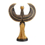 Isis — Egyptian Goddess — Black and Gold Statue, 34 cm – view 3