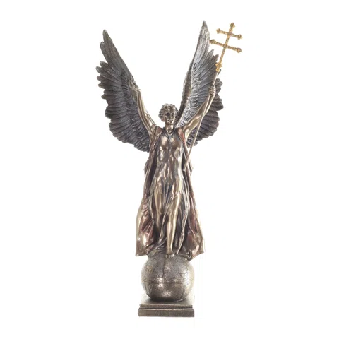 Archangel Gabriel – Divine Messenger – Bronze-Finish Statue – 38 cm – view 1