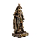 Anubis — Egyptian God — Bronze-Finish Statue – 8.5 cm – view 2