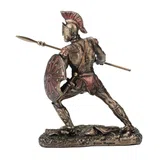 Achilles — Greek Warrior — Bronze-Finish Statue, 9.5 cm – view 3