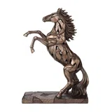 Rearing Horse — Bronze-Finish Statue, 28.5 cm – view 2