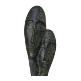 Devotion – Modern Double Cycladic Bust – 13 cm – Dark Green