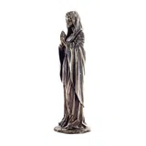 Praying Virgin Mary – Bronze-Finish Statue – 30 cm – view 2