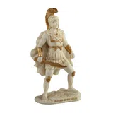 Alexander the Great — King of Macedon — White Statue – 17.5 cm – view 3
