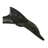Dolphin – Bronze Sculpture – 5 cm – Dark Green