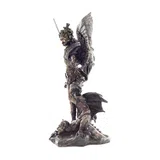 Archangel Michael, Defender of the Faith – Bronze-Finish Resin Statue – 28 cm – view 2