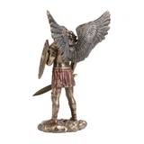 Archangel Michael with Sword and Shield — Bronze-Finish Statue – 19.5 cm – view 4
