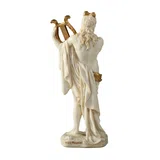 Apollo Playing the Lyre — White Statue, 16 cm – view 4