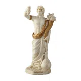 Dionysus — God of Wine — White Statue – 16 cm