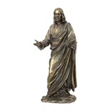 Jesus Christ — Veronese Design Bronze Finish Statue, 30 cm – view 2