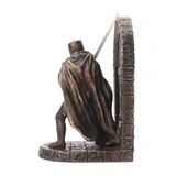 Knights Templar Warrior – Bronze-Finish Resin Statue – 19 cm – view 3