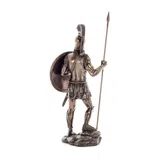 Spartan Warrior — Bronze-Finish Statue – 36 cm – view 3