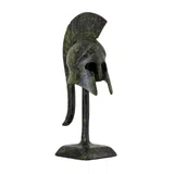Ancient Greek Helmet on Base – 10 cm