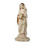 Hestia — Goddess of the Home and Hearth — White Statue, 16 cm – view 4