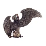 Fallen Angel — Sorrow and Beauty — Bronze-Finish Statue – 16.5 cm – view 3