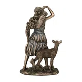 Artemis — Goddess of Hunting — Bronze-Finish Statue, 16.5 cm – view 4