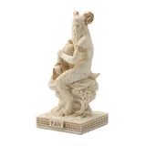 Pan, God of the Wild – White Statue – 8.5 cm – view 2