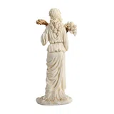 Demeter — Goddess of the Harvest — White Statue, 15 cm – view 3