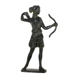 Artemis with Bow and Arrow – Solid Sculpture – 12 cm