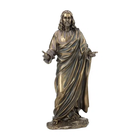 Jesus Christ — Veronese Design Bronze Finish Statue, 30 cm – view 1