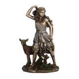 Artemis — Goddess of Hunting — Bronze-Finish Statue, 16.5 cm – view 2