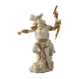 Zeus – God of the Sky – White Statue – 19 cm
