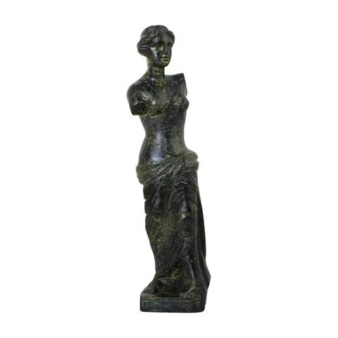 Venus de Milo – Bronze Sculpture – 11 cm – Dark Green