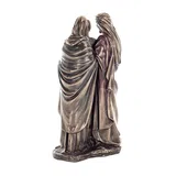The Holy Family — Joseph, Mary and Jesus — Bronze-Finish Statue – 22 cm – view 3