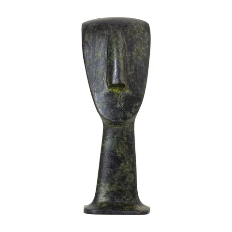 Spedos-Type Early Cycladic Head – 12 cm – Dark Green