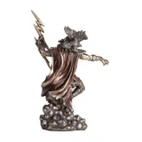 Zeus — God of the Sky — Bronze-Finish Statue, 19 cm – view 3