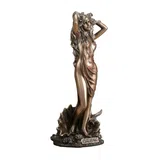 The Birth of Aphrodite – Bronze-Finish Resin Statue – 15.5 cm – view 4