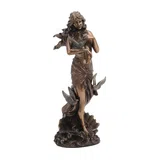 Aphrodite with Doves — Bronze-Finish Statue, 28 cm – view 2