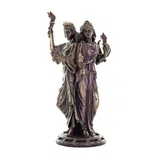 Hecate — The Triple Goddess — Bronze-Finish Statue – 21 cm