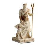 Hades — God of the Underworld — White Statue, 9.2 cm – view 2